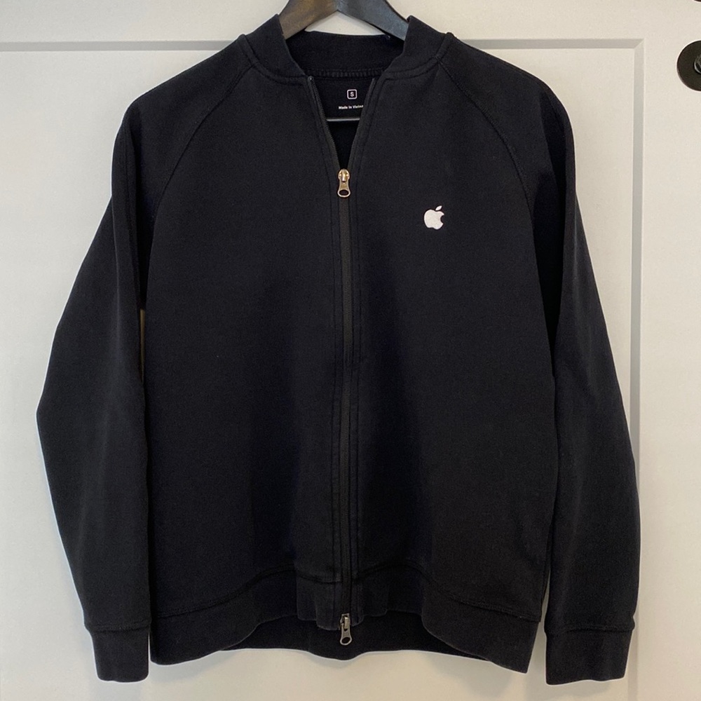 Apple Retail Zip Up Sweatshirt Size Unisex S